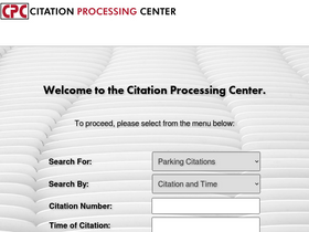 'citationprocessingcenter.com' screenshot