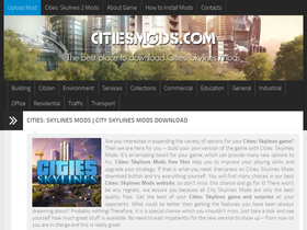 'citiesmods.com' screenshot