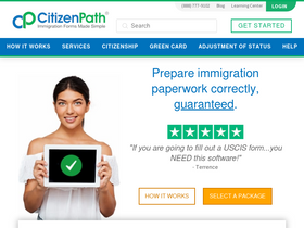 'citizenpath.com' screenshot