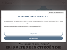 'citroen.nl' screenshot