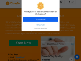 'citrustel.com' screenshot