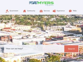 'cityftmyers.com' screenshot