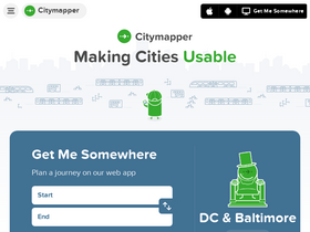 'citymapper.com' screenshot