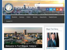 'cityoffortwayne.org' screenshot