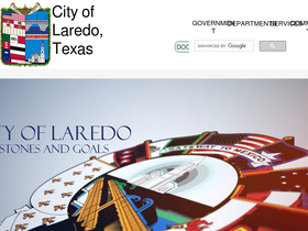 'cityoflaredo.com' screenshot
