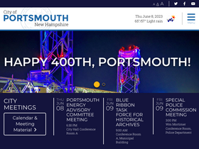 'cityofportsmouth.com' screenshot