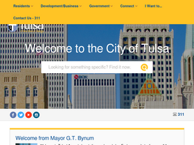 'cityoftulsa.org' screenshot