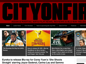 'cityonfire.com' screenshot