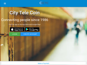 'citytelecoin.com' screenshot