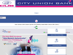 'cityunionbank.com' screenshot