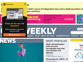 'cityweekly.net' screenshot