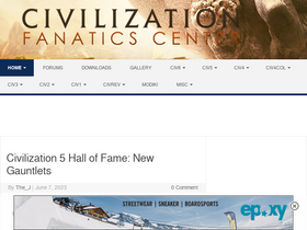 'civfanatics.com' screenshot