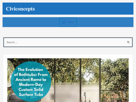 'civiconcepts.com' screenshot