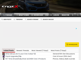 'civicx.com' screenshot