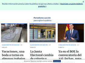 'civio.es' screenshot