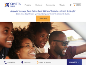 'civista.bank' screenshot