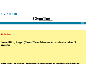 'civonline.it' screenshot