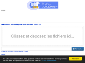 'cjoint.com' screenshot
