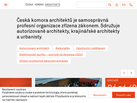 'cka.cz' screenshot