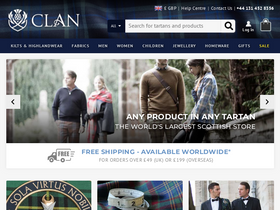 'clan.com' screenshot