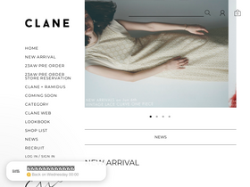 'clane-design.com' screenshot