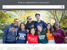 'claremont.edu' screenshot