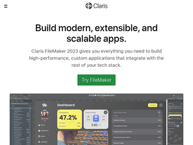 'claris.com' screenshot