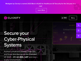 'claroty.com' screenshot