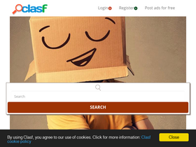'clasf.co.za' screenshot
