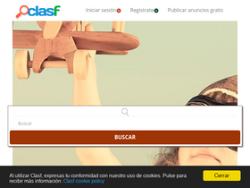 'clasf.es' screenshot