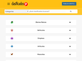 'clasificadospr.com' screenshot