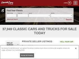 'classiccars.com' screenshot