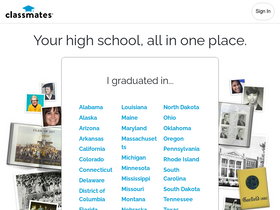 'classmates.com' screenshot