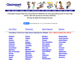 'classreport.org' screenshot