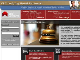 'clchotels.com' screenshot