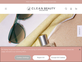 'cleanbeauty.com' screenshot