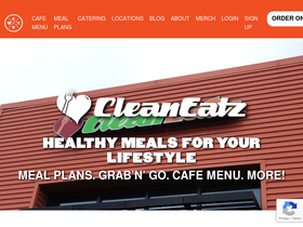 'cleaneatz.com' screenshot
