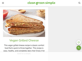 'cleangreensimple.com' screenshot