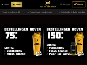 'cleannutrition.nl' screenshot