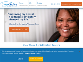 'clearchoice.com' screenshot
