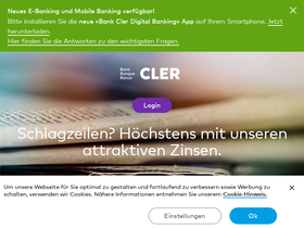 'cler.ch' screenshot
