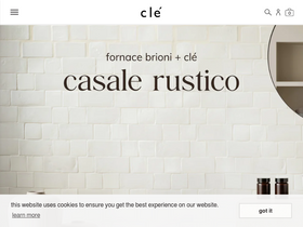 'cletile.com' screenshot