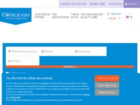 'clevacances.com' screenshot