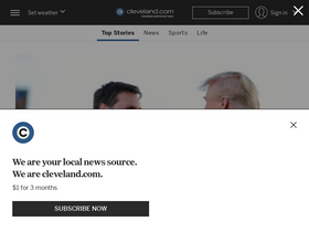 'cleveland.com' screenshot