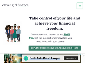 'clevergirlfinance.com' screenshot