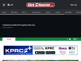'click2houston.com' screenshot