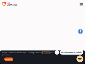 'clickcease.com' screenshot