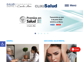 'clikisalud.net' screenshot