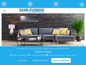 'clim-planete.com' screenshot