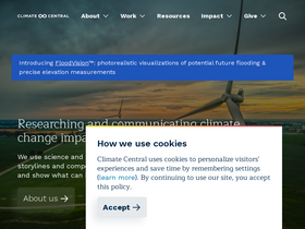 'climatecentral.org' screenshot
